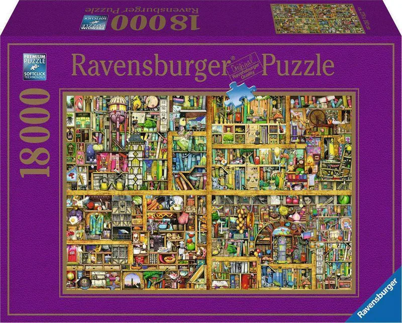 ΜΑΓΙΚΗ ΒΙΒΛΙΟΘΗΚΗ RAVENSBURGER 18000 ΚΟΜΜΑΤΙΑ