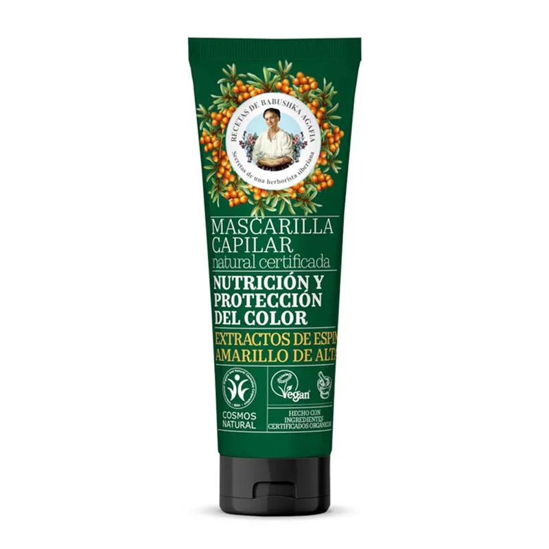 Green Agafia Color protection Hair Mask Naturale 200ml
