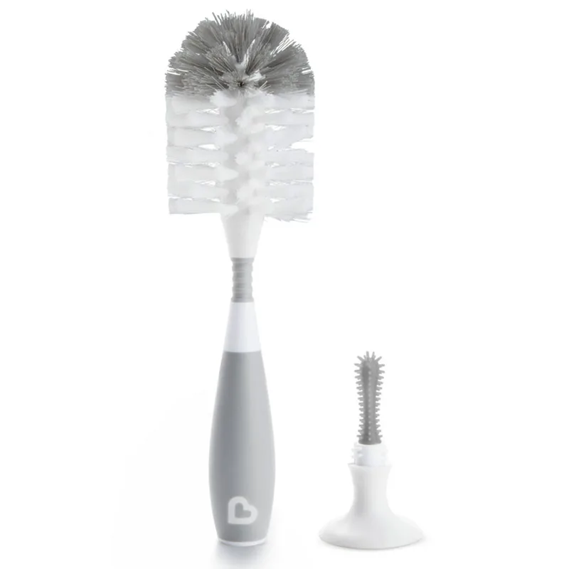 Βούρτσα Καθαρισμού Για Μπιμπερό & Θηλές Munchkin Bristle Grey