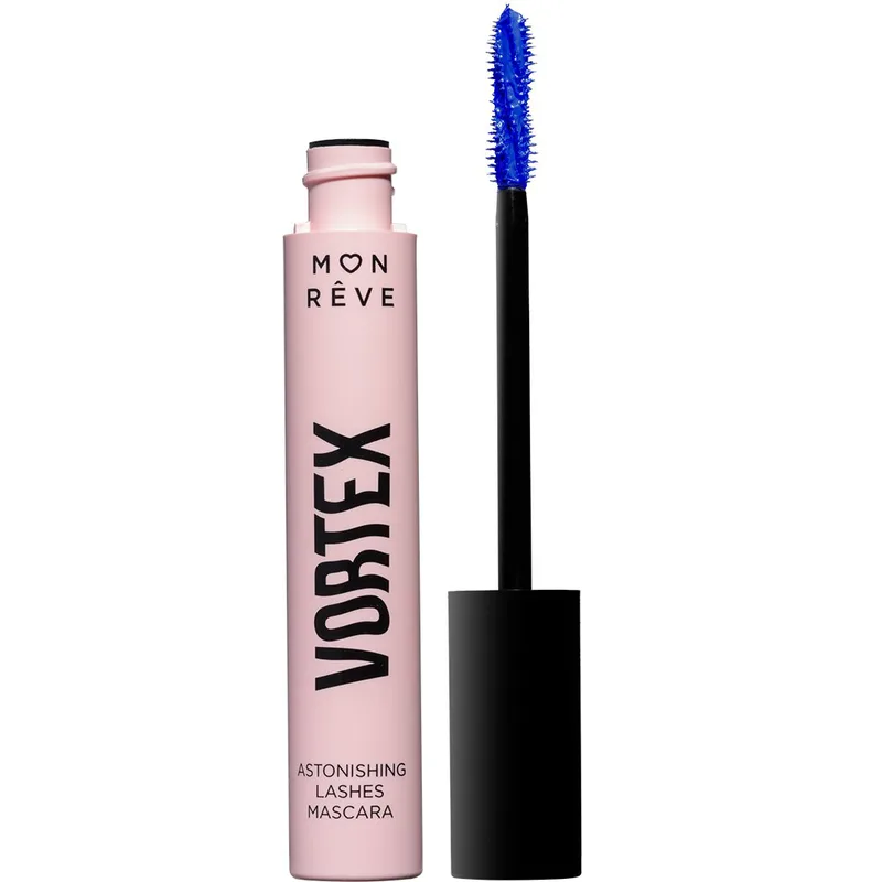 Mon Reve Vortex Mascara Μάσκαρα για Έντονο Όγκο & Διαχωρισμό με Ειδικό Βουρτσάκι 12ml - 06 Princess Blue