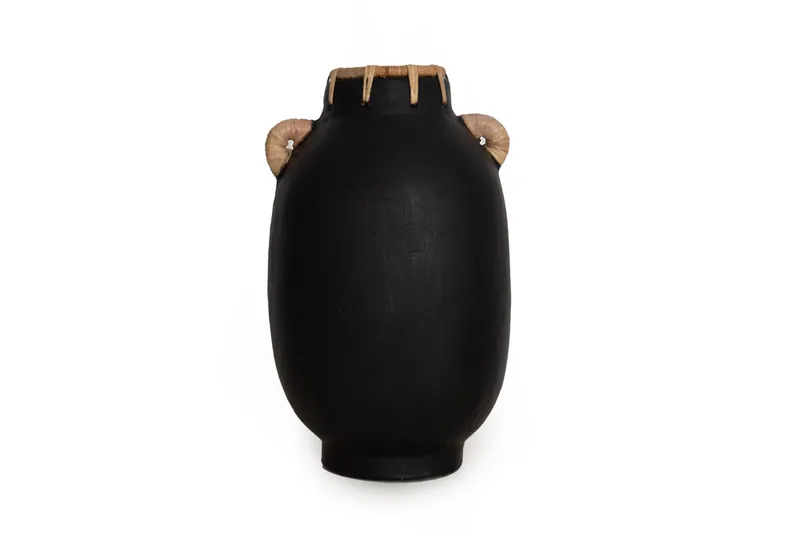 Διακοσμητικό Βάζο Usiris Black (21x35) Soulworks 0750014