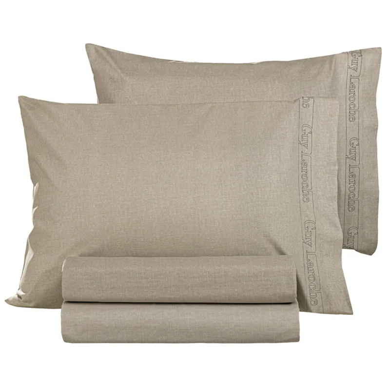 Μαξιλαροθήκες Ζεύγος 50X70 Guy Laroche Color Plus Taupe (50x70)