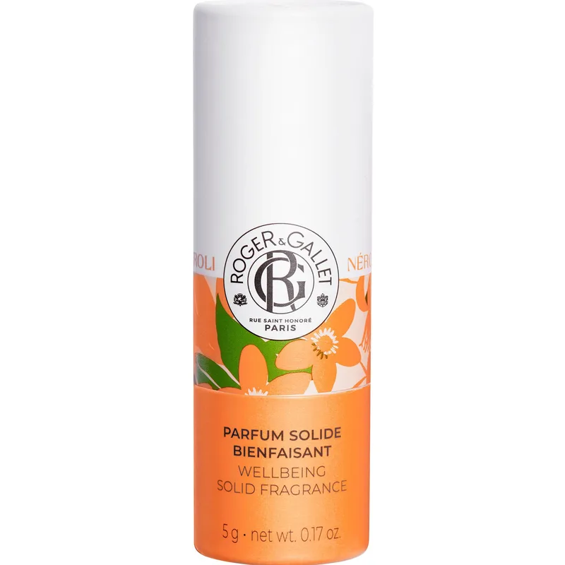 Roger & Gallet Neroli Wellbeing Solid Fragrance Γυναικείο Άρωμα σε Stick με Νέρολι, Άνθη Πορτοκαλιάς & Άνθος Αθανασίας 5g