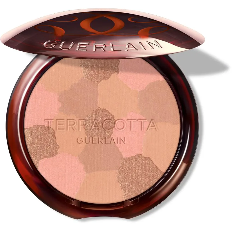 GUERLAIN Terracotta Light μπρονζερ λαμπρυντική πούδρα επαναπληρώσιμο απόχρωση 00 Light Cool 10 γρ