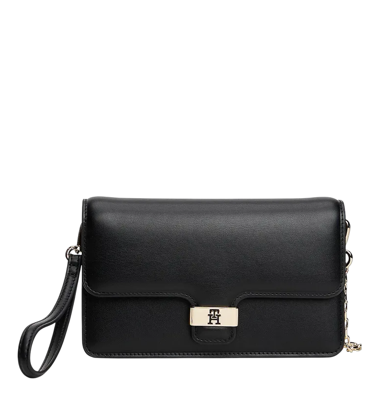 Γυναικείο Τσαντάκι Μαύρο Tommy Hilfiger AW0AW18288-BDS