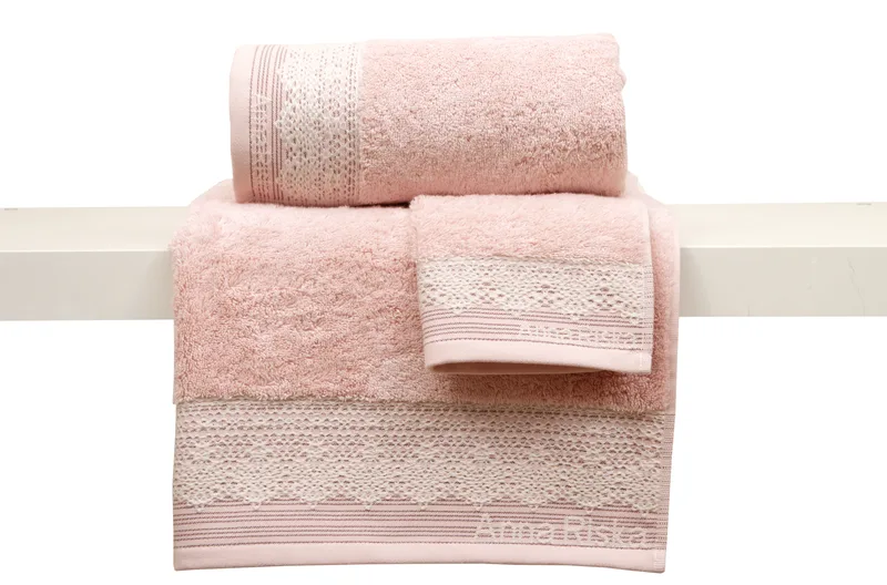 Σετ πετσέτες μπάνιου 3 τεμ. KARLA 1 BLUSH PINK, ANNA RISKA