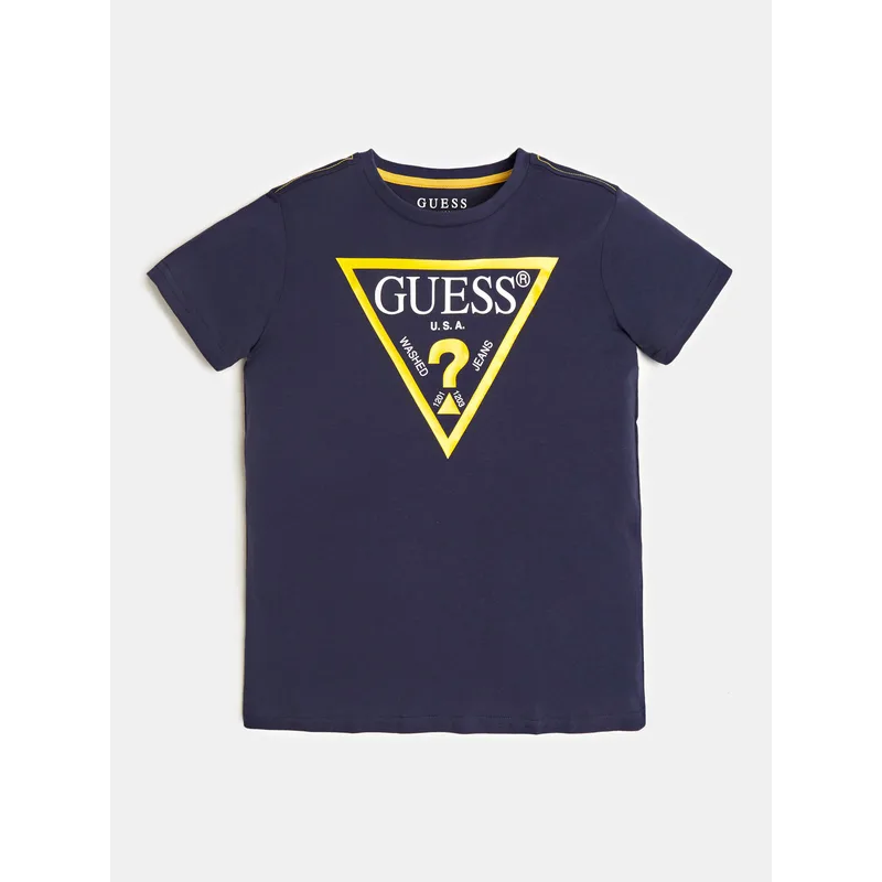 Guess T-Shirt L73I55 K8HM0 Σκούρο μπλε Regular Fit
