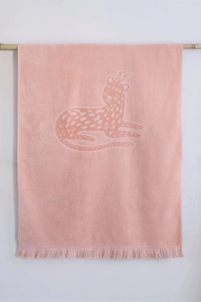Πετσετα Θαλασσης Ilana Jacquard Nima 140x70x0cm Μονόχρωμο