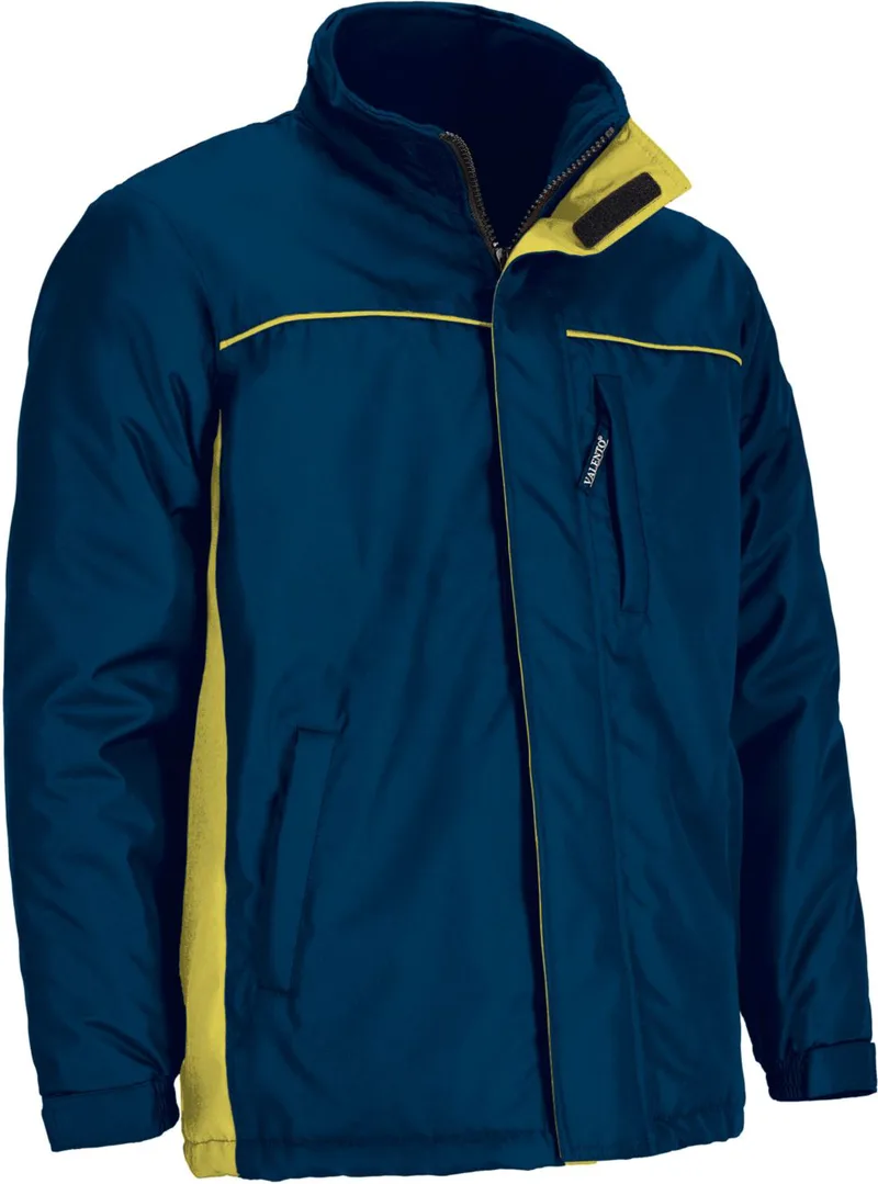 Μπουφάν Parka THUNDER Valento PKVATHUMA Orion Navy Blue-Lemon Yellow