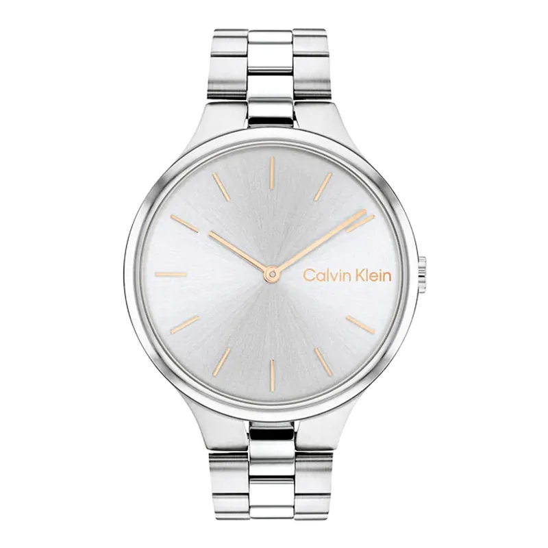CALVIN KLEIN Linked Silver Steel Bracelet 25200128