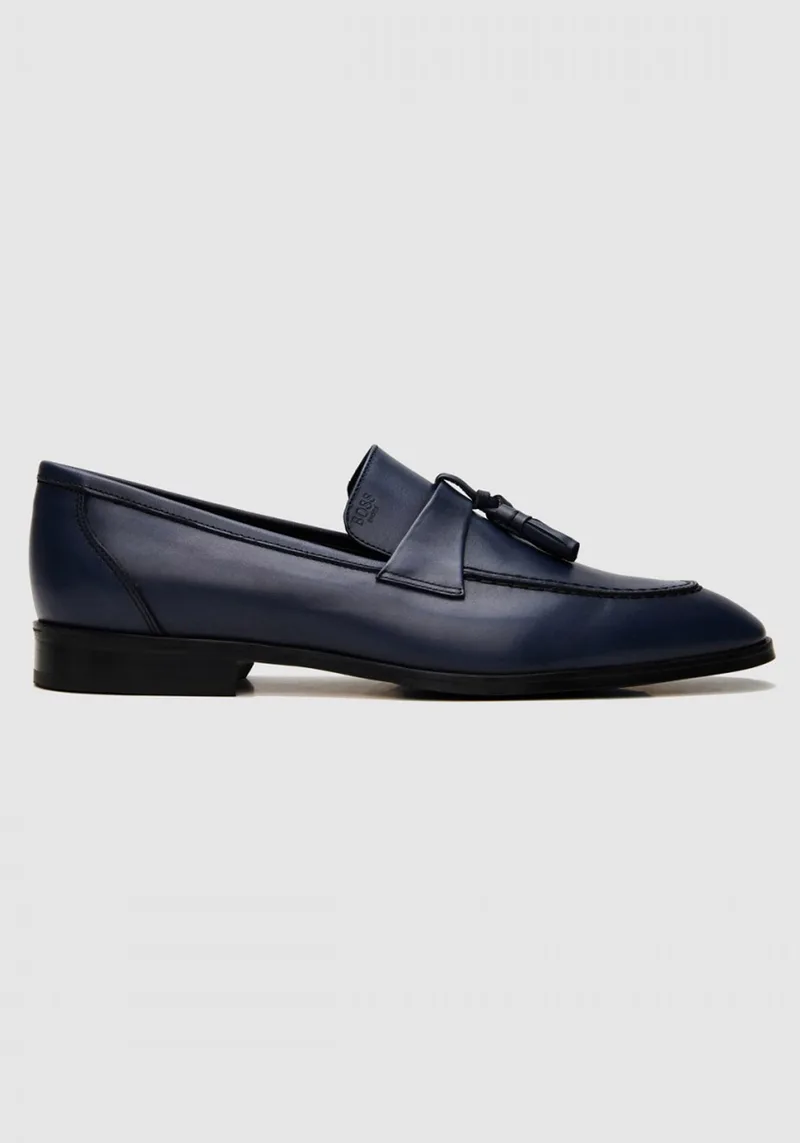 BOSS Shoes Loafers της σειράς Paris - Z7517 Blue Paris