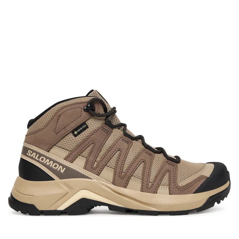 Παπούτσια πεζοπορίας Salomon X-Adventure Recon Mid Gore-Tex L47815200 Καφέ