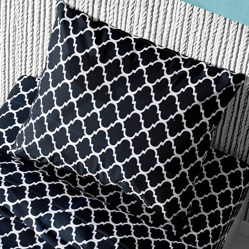 Μαξιλαροθήκη 50x70 Dimcol Windows 175 Dark Blue 50x70