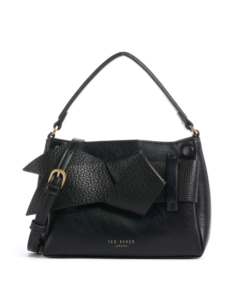 Ted Baker SSANSA Mini Knot Bow Shoulder Bag 282343 Μαύρο