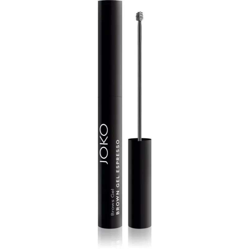 JOKO Brows Gel τζελ μάσκαρα Για τα φρύδια απόχρωση Espresso 6 ml