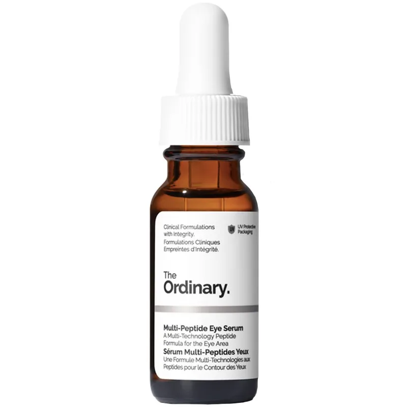 The Oridinary Multi-Peptide Eye Serum Ορός Ματιών με Συνδυασμό Πεπτιδίων που Μειώνει Λεπτές Γραμμές Πρηξίματα & Μαύρους Κύκλους για πιο Φωτεινή & Ξεκούραστη Όψη 15ml