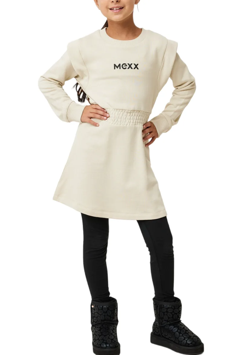 Φόρεμα Mexx Sweaterdress TU0650026G-Ecru Κορίτσι