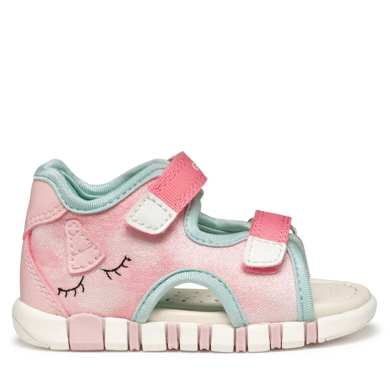 Σανδάλια Geox B Sandal Iupidoo B5517A 0AS54 C7337 Ροζ