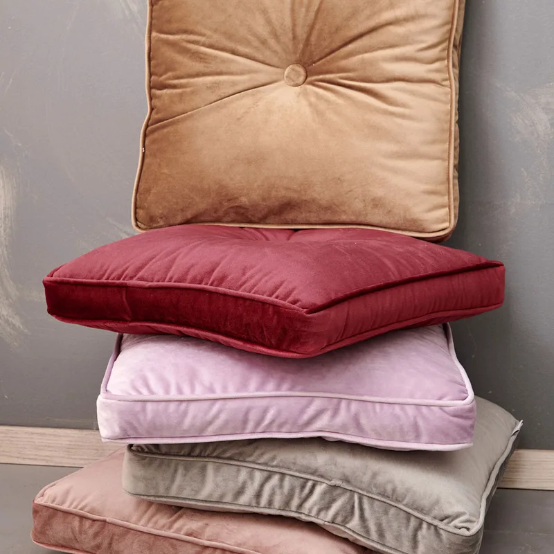 Διακοσμητικό Μαξιλάρι 45X45X45 Palamaiki Velvet Feel Collection Vf807 Bordeaux (45x45)