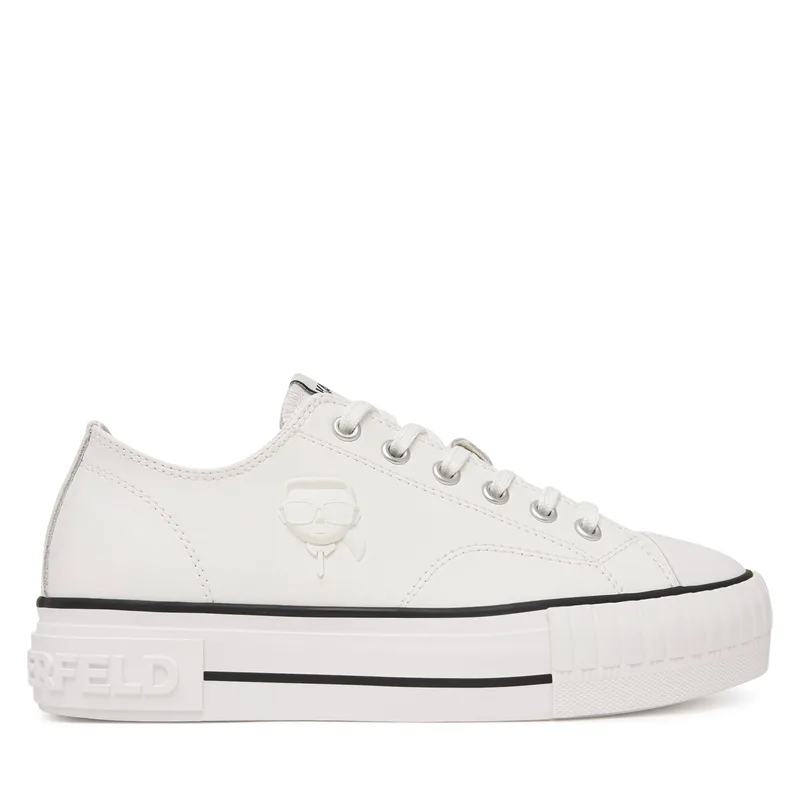 Sneakers KARL LAGERFELD Kampus Max KL60426 Λευκό