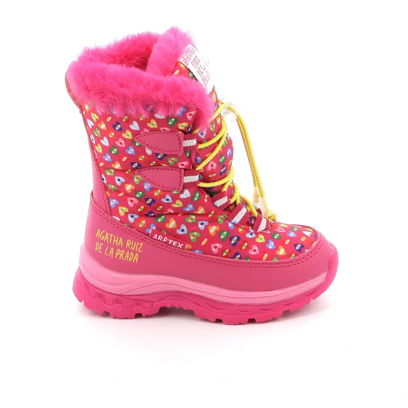 Παιδική Μπότα Apres Ski για Κορίτσι Agatha Ruiz De La Prada Χρώματος Φούξια 241992-A