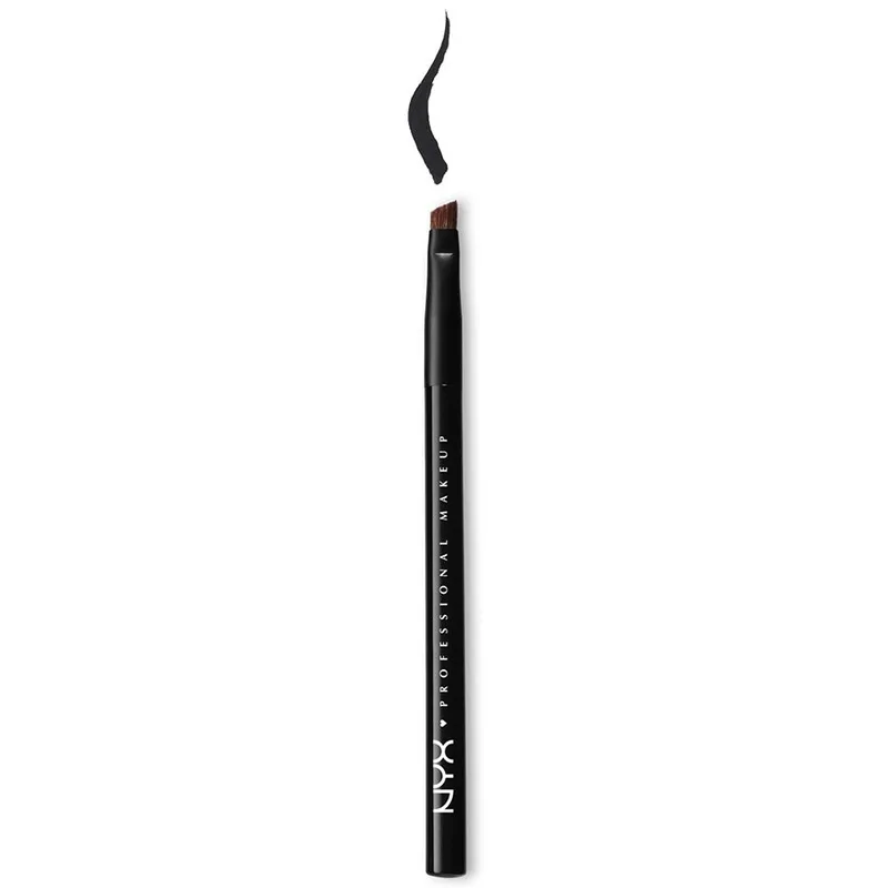 Nyx Professional Makeup Angled Brush Σκληρό Πινέλο Ιδανικό για το Περίγραμμα των Φρυδιών 1 Τεμάχιο