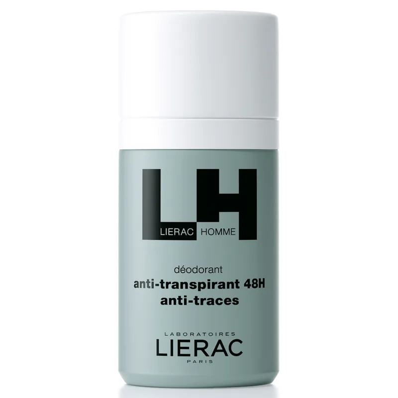 Lierac Homme Deodorant Anti-Transpirant Αντιιδρωτικό Αποσμητικό 48ωρης Προστασίας 50ml