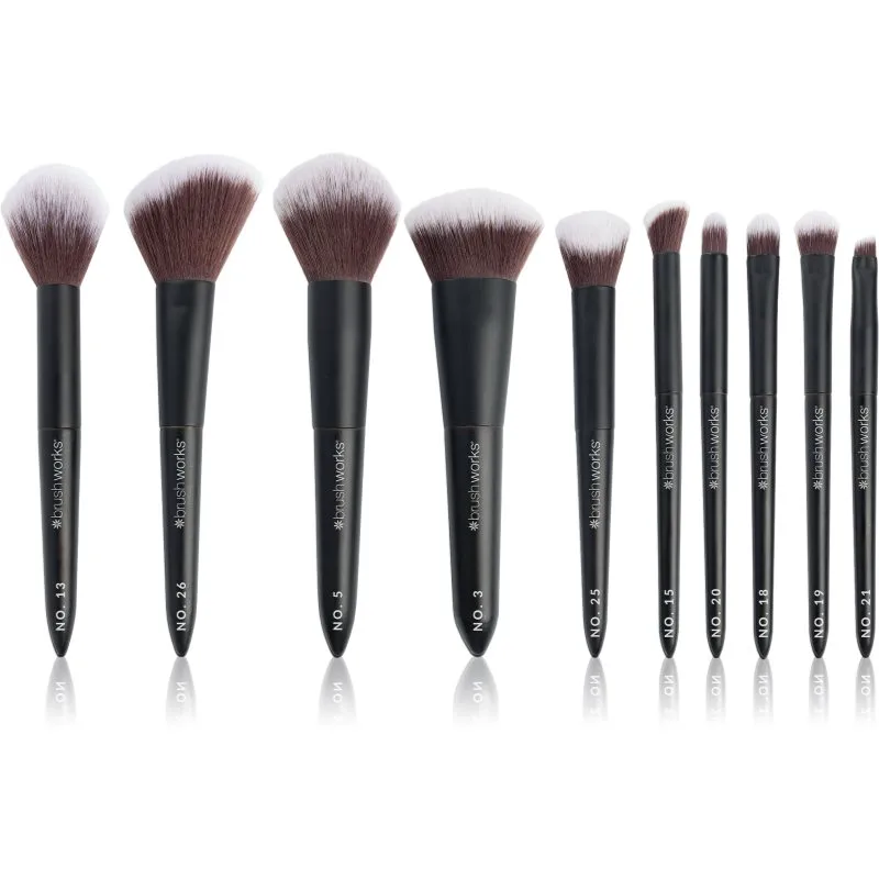Brushworks Ultimate Mini Travel Brush Set σετ με πινέλα ταξιδιωτικό