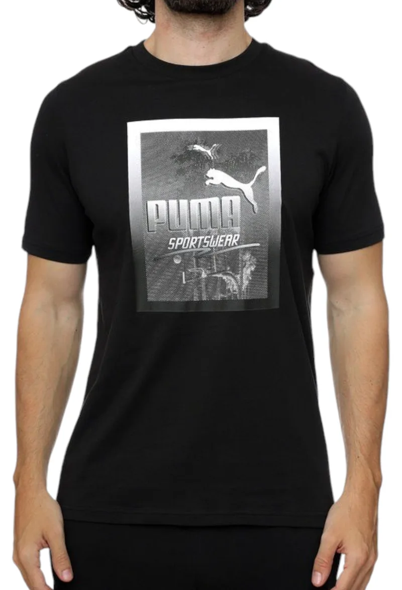 Μπλούζα Κοντομάνικη Puma Graphics Photoprint 680180-01 Ανδρικό