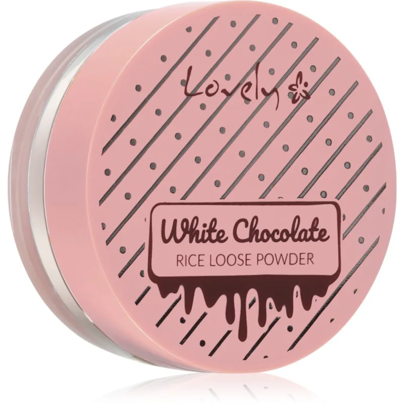 Lovely White Chocolate Rice Powder χαλαρή πούδρα σταθεροποίησης 8 γρ