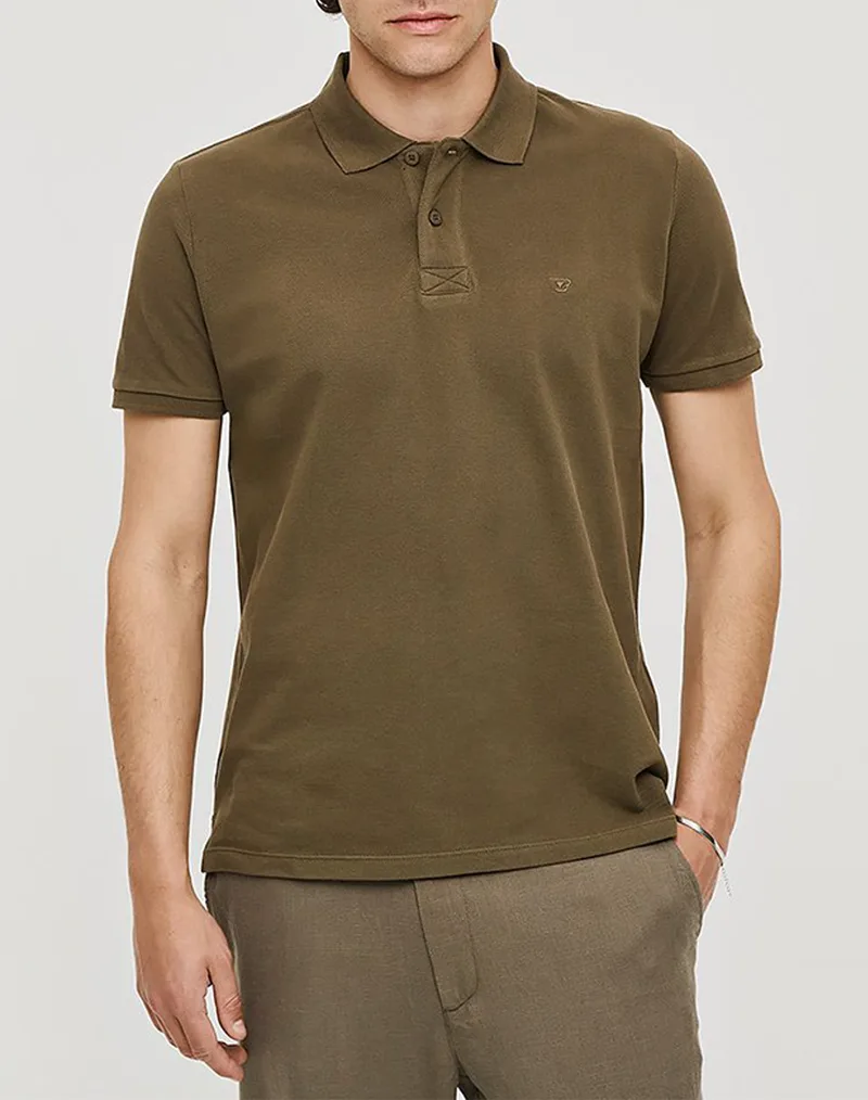 BROKERS ΑΝΔΡΙΚΟ POLO 26017801756-62 Khaki