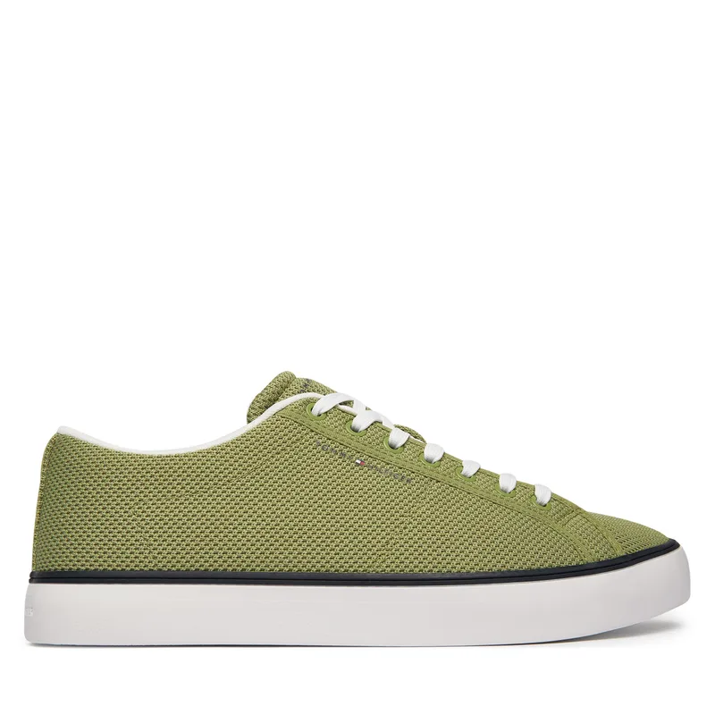 Πάνινα παπούτσια Tommy Hilfiger Harlem Core Ii Seasonal Textile FM0FM05820 Πράσινο