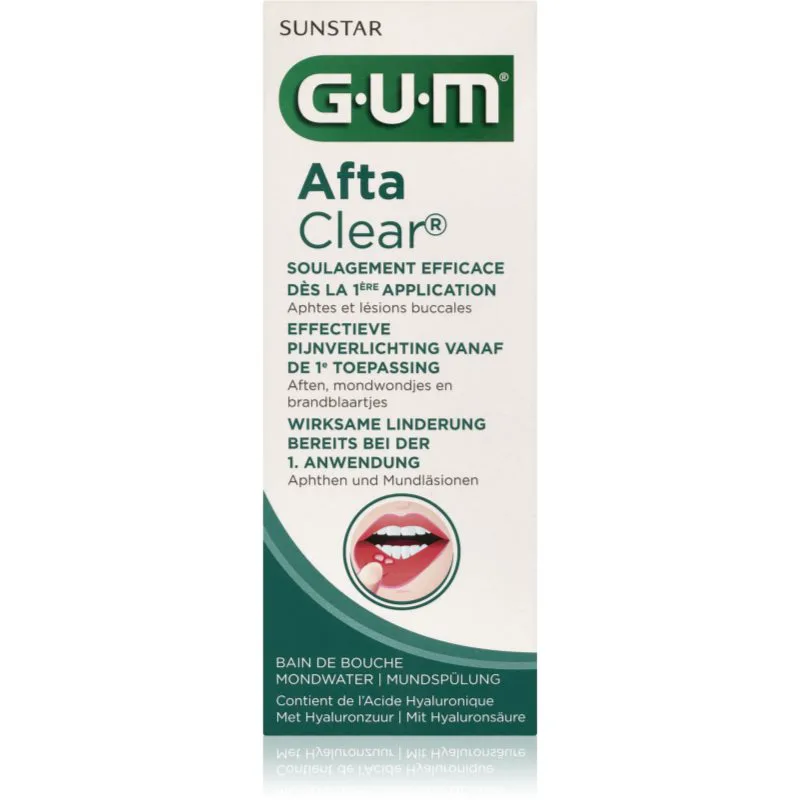 G.U.M Aftaclear στοματικό διάλυμα 120 ml