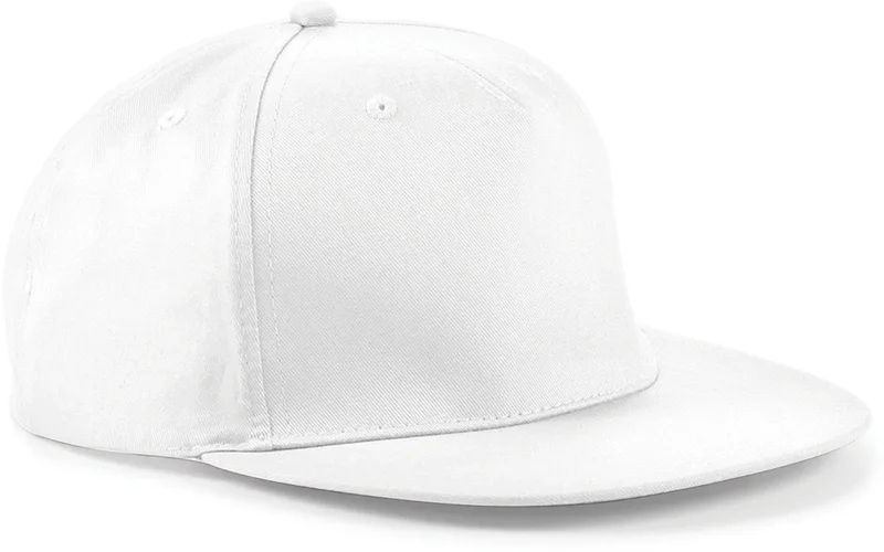 Πεντάφυλλο Καπέλο Snapback B610 Beechfield White