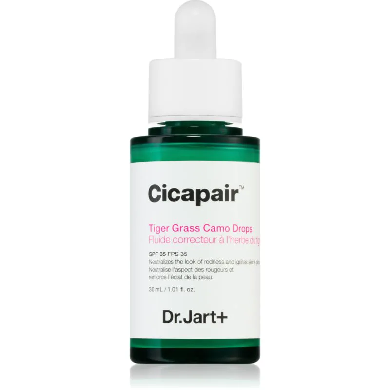 Dr. Jart+ Cicapair™ Tiger Grass Camo Drops SPF 35 ελαφρύ τονωτικό υγρό 30 ml