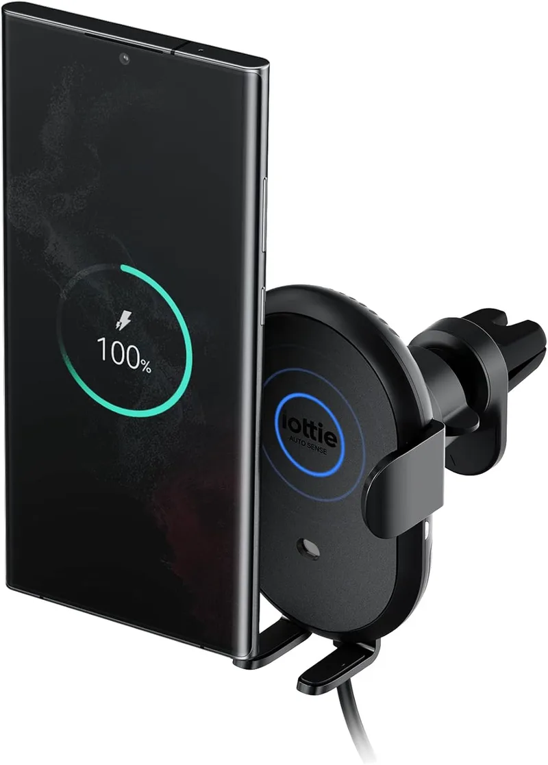 Βάση Κινητών Αυτοκινήτου iOttie Auto Sense 2 για Αεραγωγούς με Ασύρματη Φόρτιση Qi 7.5W - Black (ATSWCG206)
