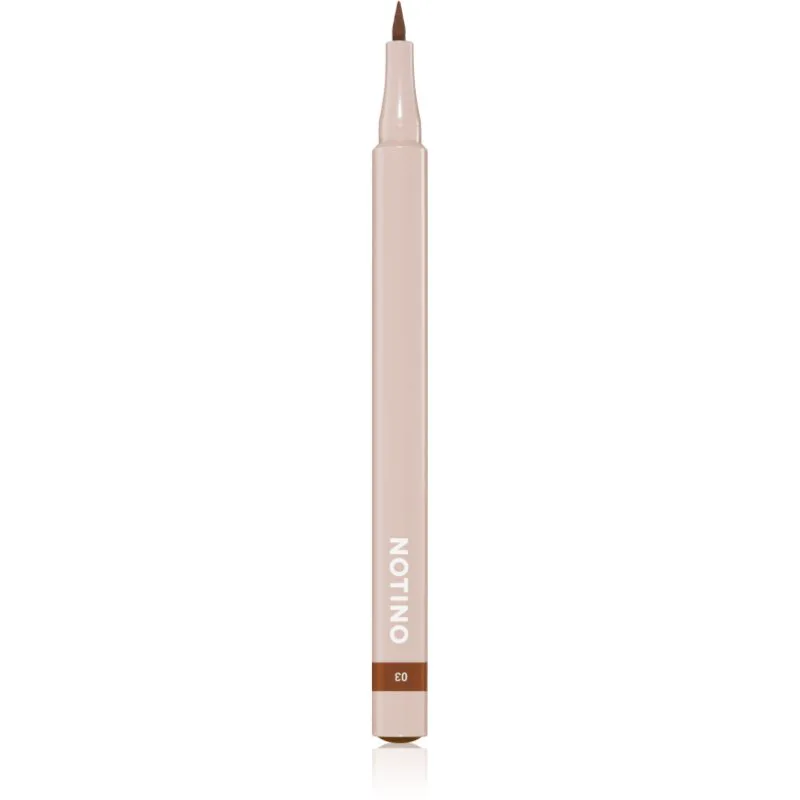 Notino Lifeproof Eyebrow Felt Pen αδιάβροχος μαρκαδόρος Για τα φρύδια 03 Warm Brown 1 ml