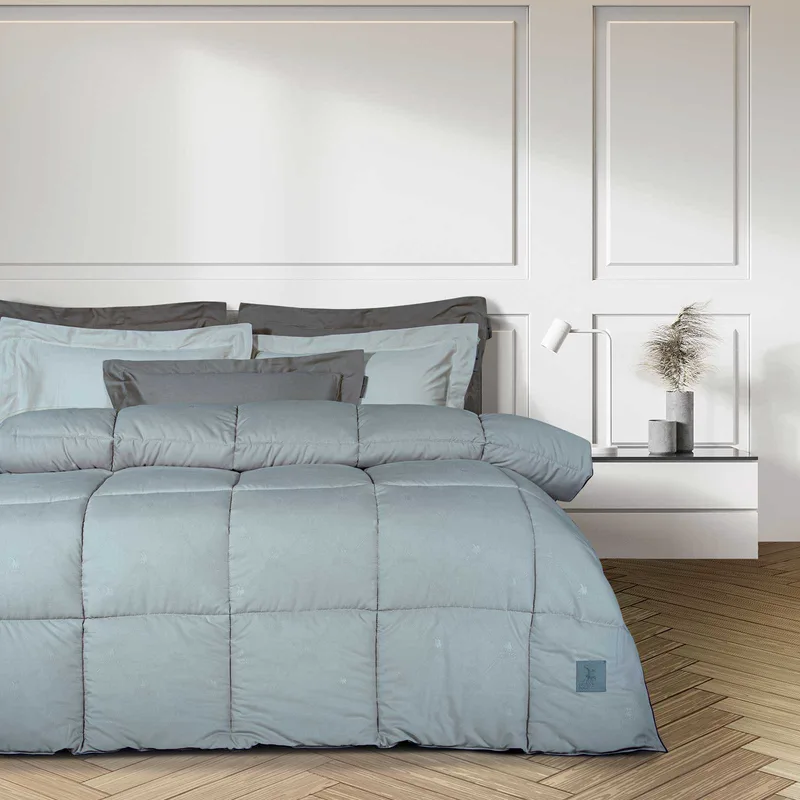 Πάπλωμα Microfiber Υπέρδιπλο 220x240εκ. Essential 4443 Grey Greenwich Polo Club (Ύφασμα: Microfiber, Χρώμα: Γκρι, Μέγεθος: Υπέρδιπλα) - Greenwich Polo Club - 221910204443