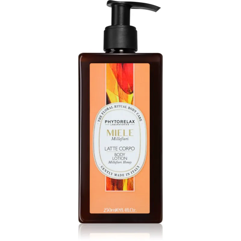Phytorelax Laboratories Honey Millefiori απαλή ενυδατική λοσιόν σώματος 250 ml
