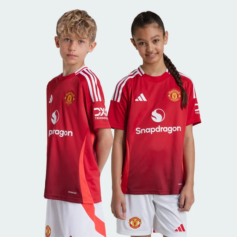 adidas Manchester United FC 2024/25 Home Παιδική Ποδοσφαιρική Φανέλα (9000201807_77034)