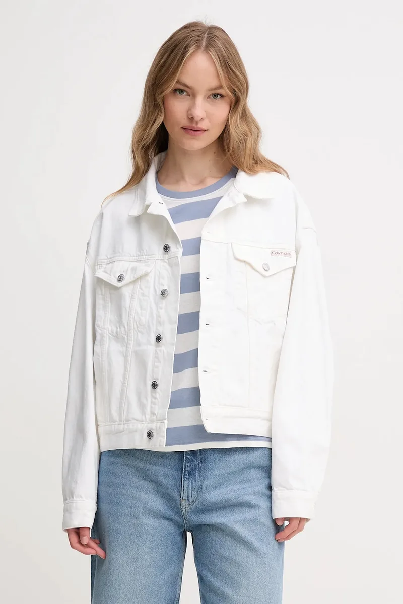 Βαμβακερό μπουφάν Calvin Klein Jeans