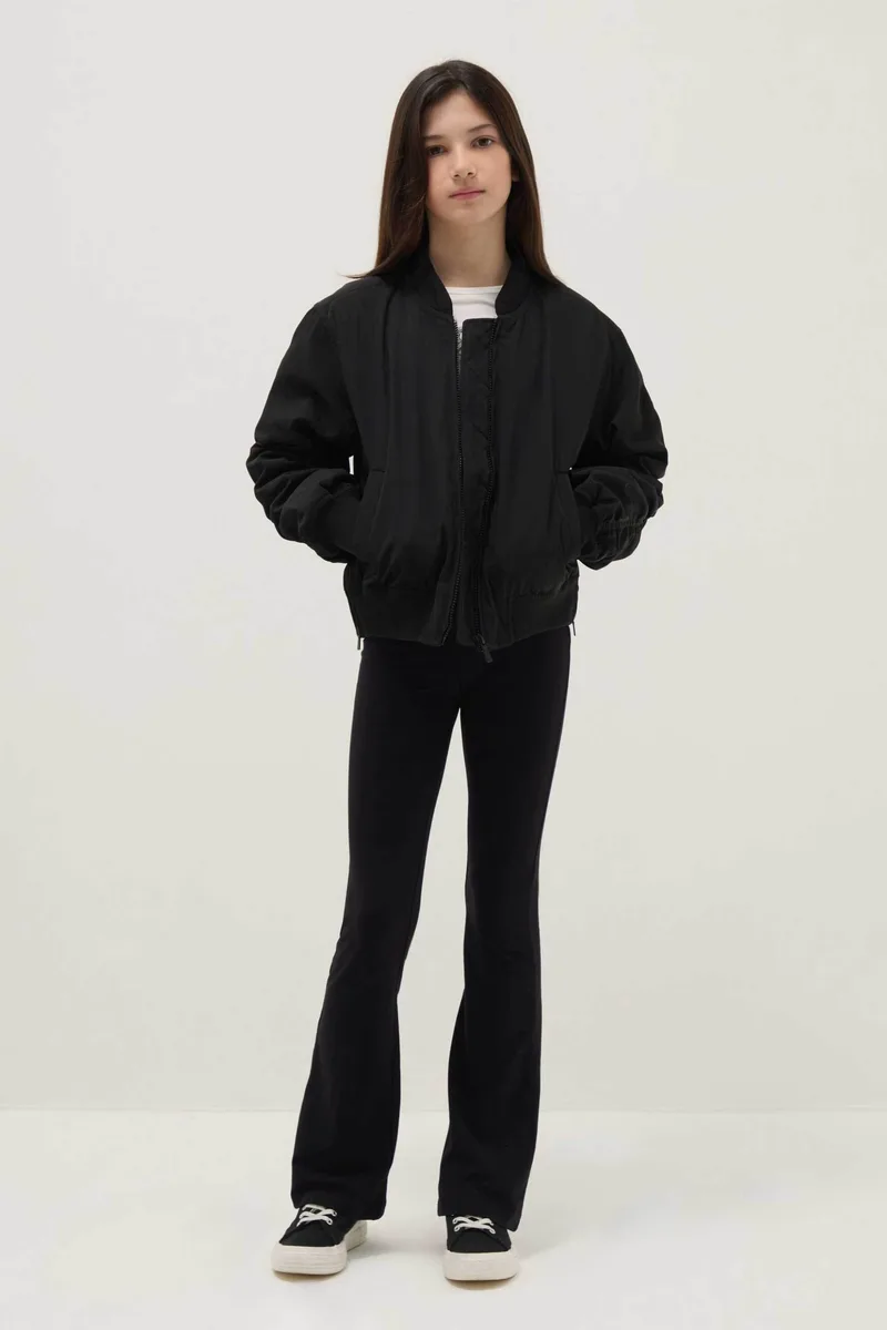OVS παιδικό κολάν μονόχρωμο Flare Fit - 002552155 Μαύρο