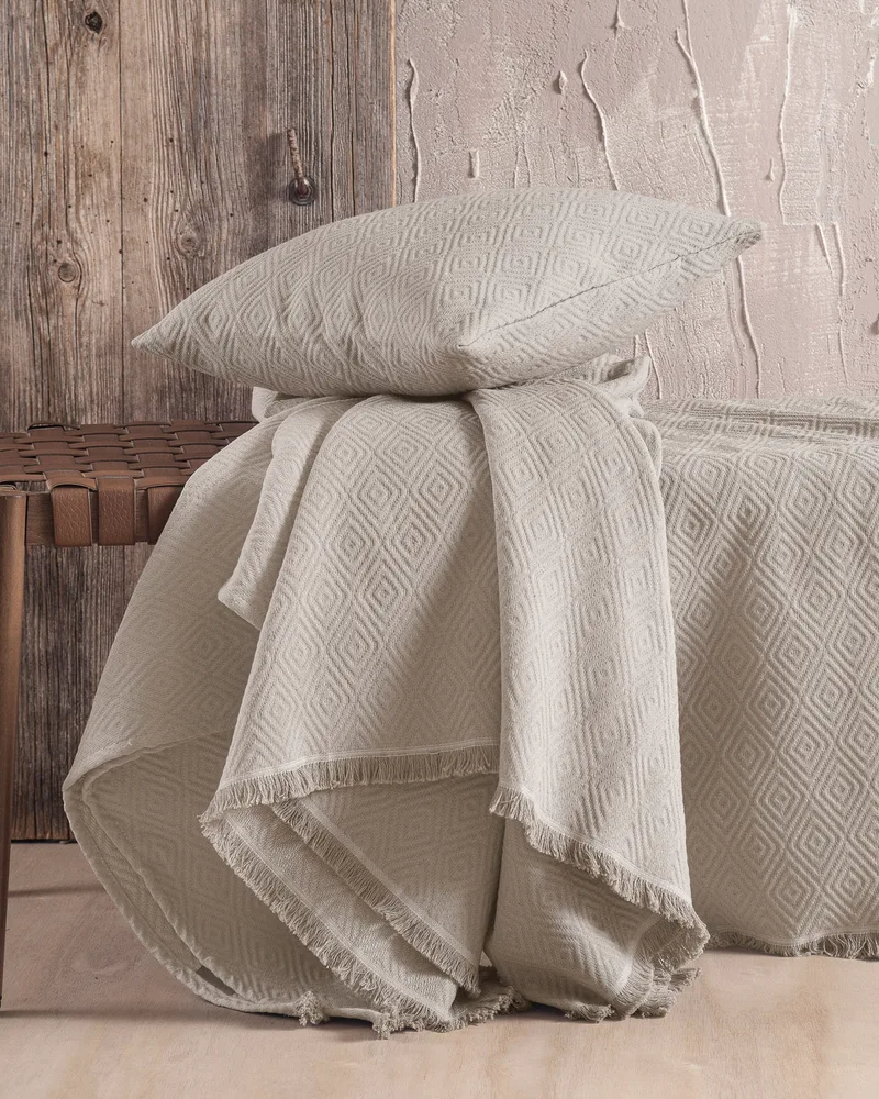 Ριχταρι διθεσιου (180χ240) elysse beige-grey, rythmos home
