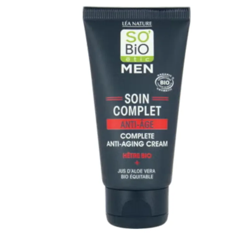 LÉa nature so bio étic UOMO Complete Anti-Aging Cream, 50 ml