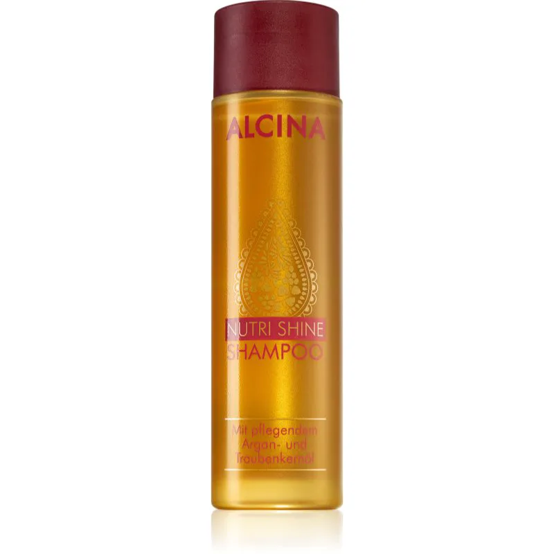 Alcina Nutri Shine θρεπτικό σαμπουάν με έλαιο αργκάν 250 ml