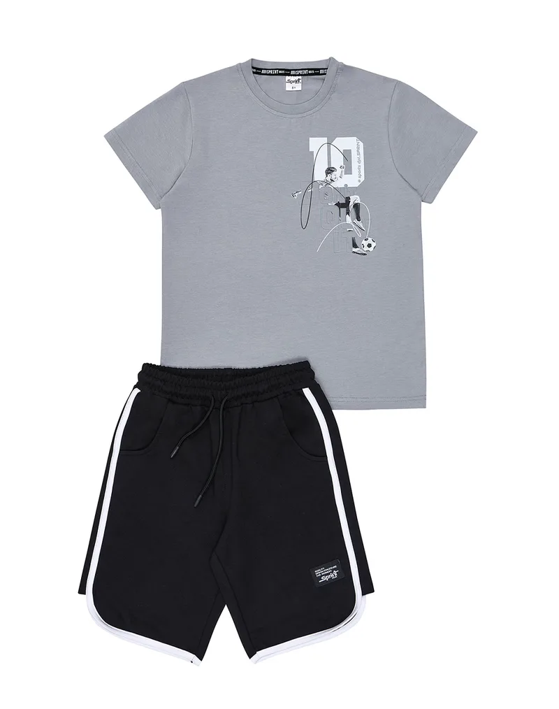 SPRINT SET JUNIOR BOY 261-3030-160 Gray