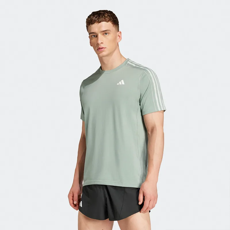 adidas Own The Run 3-Stripes Ανδρικό T-Shirt (9000213358_10796)