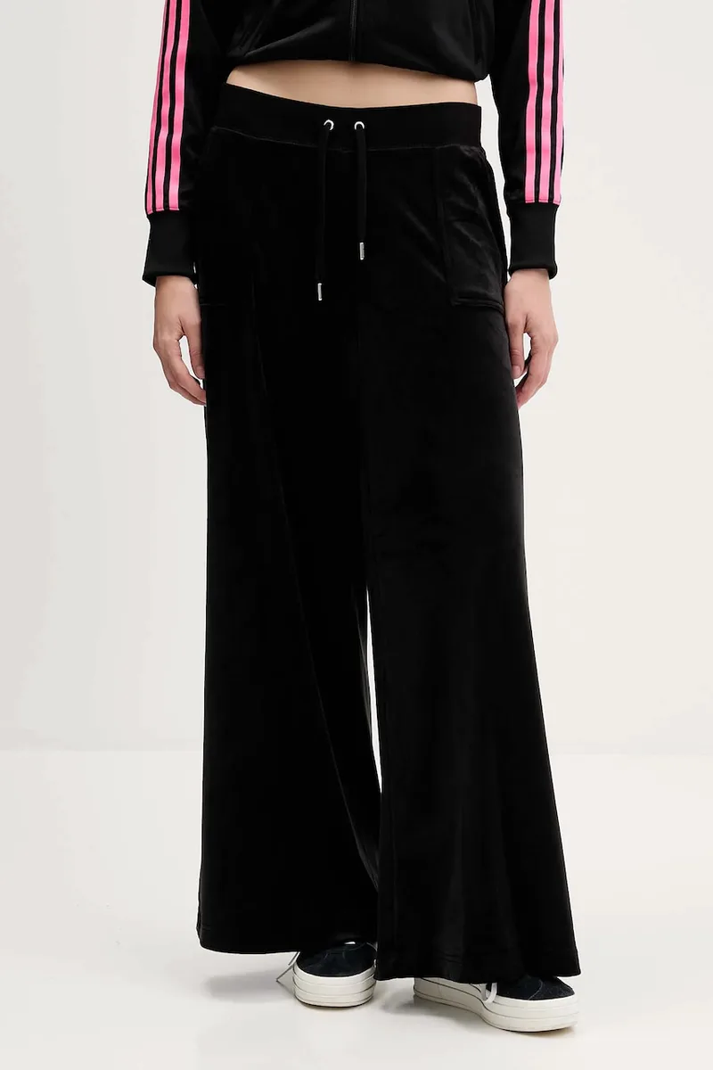 Juicy Couture Γυναικεία βαμβακερή YUKA WIDE LEG