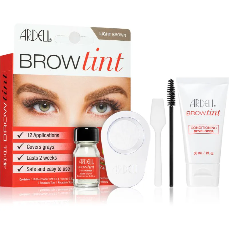 Ardell Brow Tint βαφή για τα φρύδια απόχρωση Light Brown