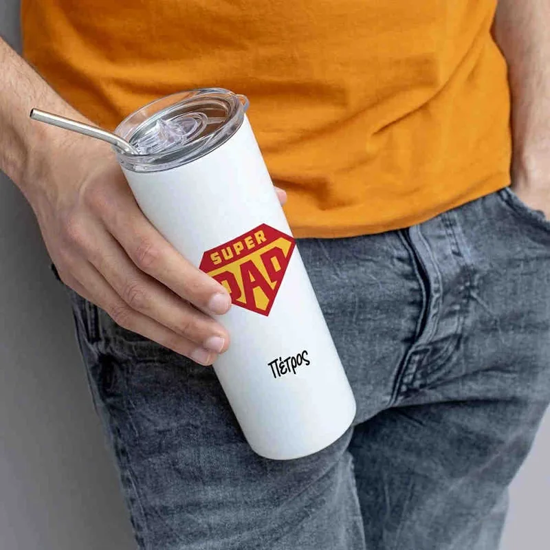 Super Dad-Man - Ποτήρι Θερμός 600ml